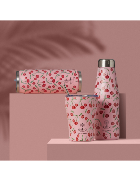Τσάντα Φαγητού Ισοθερμική 7lt Save The Aegean εstia 01-22617 Cherry Rose