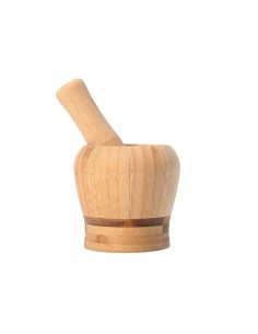 Γουδί Από Ξύλο 10cm Bamboo... 2