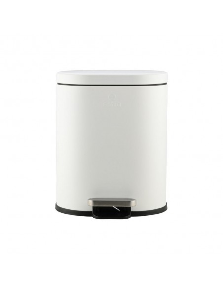 Χαρτοδοχείο Μπάνιου Ovoid Λευκό 6lt Soft Close εstia 02-21429