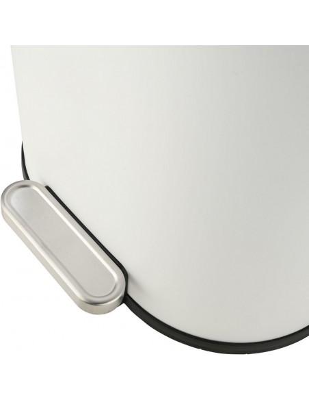 Χαρτοδοχείο Μπάνιου Ovoid Λευκό 6lt Soft Close εstia 02-21429