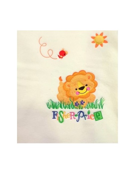Κουβέρτα Fleece Κούνιας 100x140 Fisher Price Lion