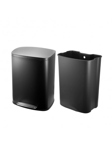 Κάδος Απορριμάτων Soloprime Μαύρος 50lt Soft Close εstia 01-20910