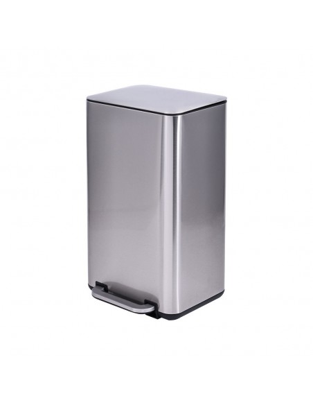 Κάδος Απορριμάτων Cubic Ίνοξ 30lt Μεταλλικός Soft Close εstia 01-21948