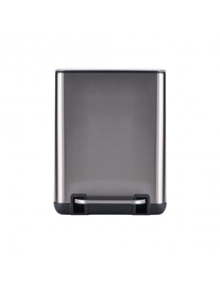 Χαρτοδοχείο Μπάνιου Cubic Ίνοξ 6lt Soft Close εstia 02-20934
