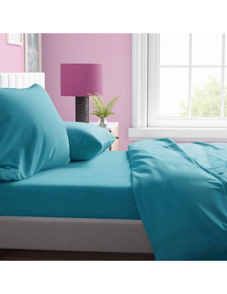 Μαξιλαροθήκη Ύπνου 50x70 Μεμονωμένη Dimcol Solid 493 Turquoise