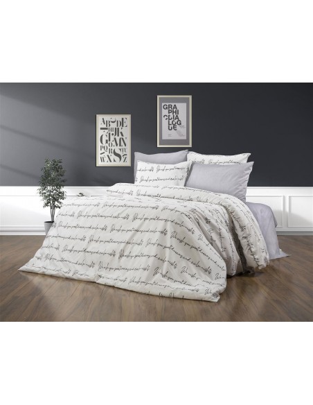 Σεντόνια Εμπριμέ Σετ 4 τεμ Αρίσβη 471 240X270 White Μαξιλαροθήκη ΕμπριμέDimcol