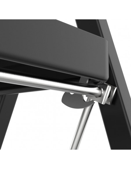 Σκαλοσκαμπό Neo Black Με 3 Σκαλιά 46x71x105cm εstia 04-14711