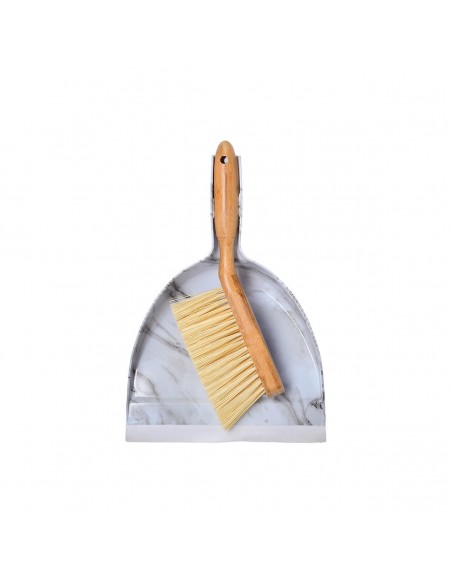 ESTIA ΣΚΟΥΠΑ ΜΕ ΦΑΡΑΣΙ ΧΕΙΡΟΣ BAMBOO ESSENTIALS 04-14360 MARBLE