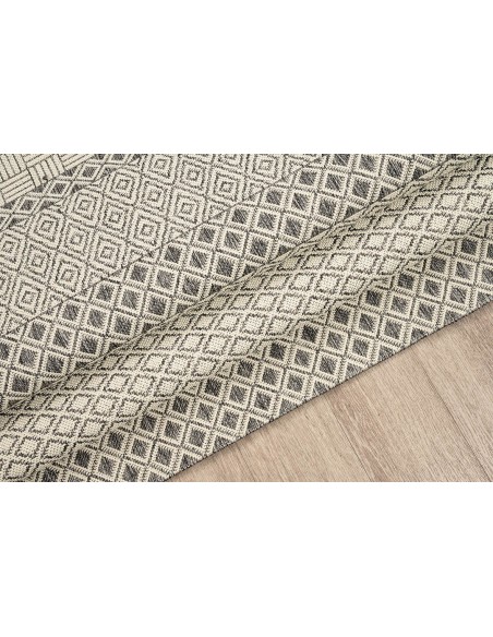 Χαλί Ethnik 1391D Grey-Ecru - 070X140 NewPlan