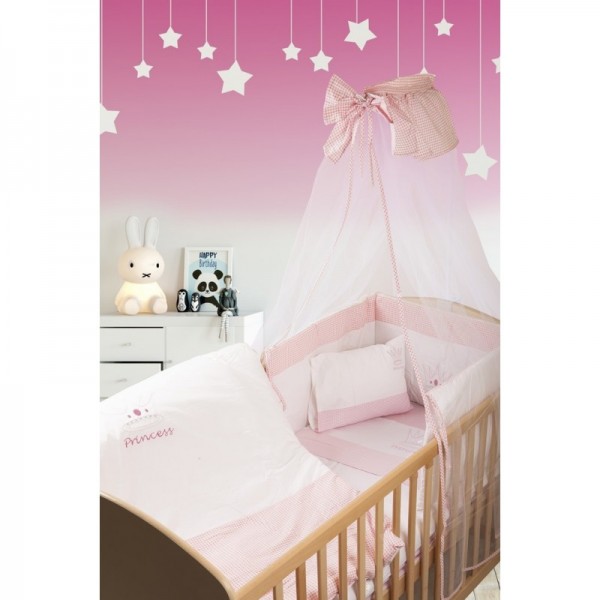 Σετ Προίκας 3 Τεμαχίων Dim Collection Princess Λευκό - Ροζ 33