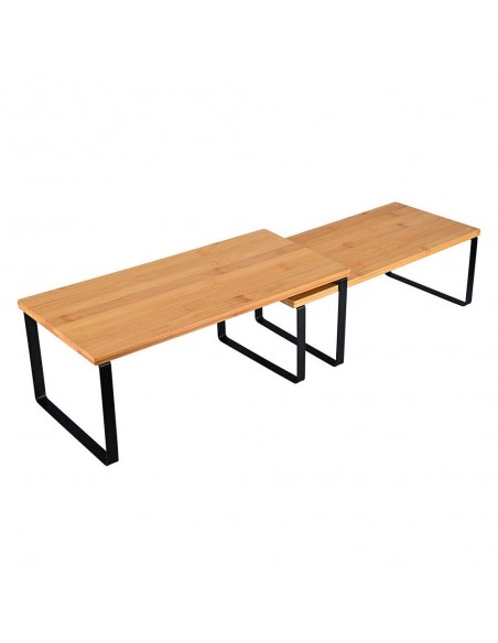 ESTIA ΡΑΦΙΕΡΑ ΟΡΓΑΝΩΣΗΣ ΠΑΓΚΟΥ BAMBOO ESSENTIALS 2 ΤΕΜ. 01-17637