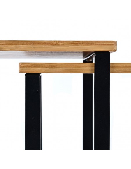 ESTIA ΡΑΦΙΕΡΑ ΟΡΓΑΝΩΣΗΣ ΠΑΓΚΟΥ BAMBOO ESSENTIALS 2 ΤΕΜ. 01-17637