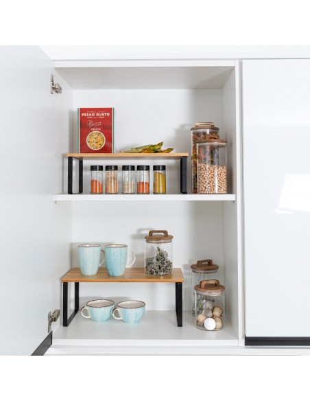 ESTIA ΡΑΦΙΕΡΑ ΟΡΓΑΝΩΣΗΣ ΠΑΓΚΟΥ BAMBOO ESSENTIALS 2 ΤΕΜ. 01-17637