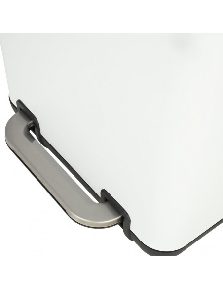 Χαρτοδοχείο Μπάνιου Cubic Λευκό 6lt Soft Close εstia 02-20958