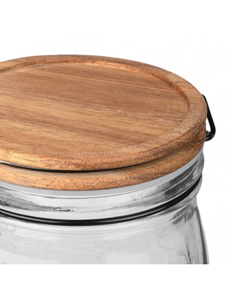 Γυάλινο Δοχείο Αποθήκευσης Allure 1000ml Με Κλιπ Καπάκι εstia 01-23904