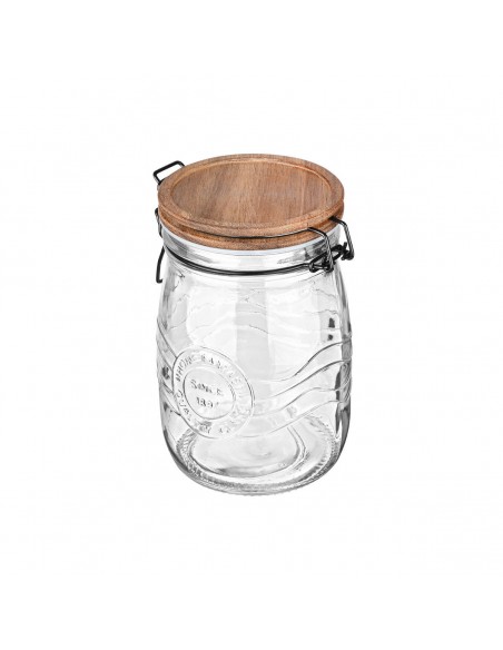 Γυάλινο Δοχείο Αποθήκευσης Allure 1000ml Με Κλιπ Καπάκι εstia 01-23904