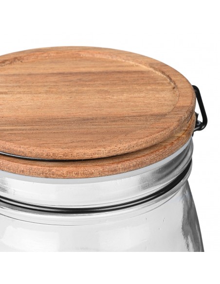 Γυάλινο Δοχείο Αποθήκευσης Allure 1500ml Με Κλιπ Καπάκι εstia 01-23911