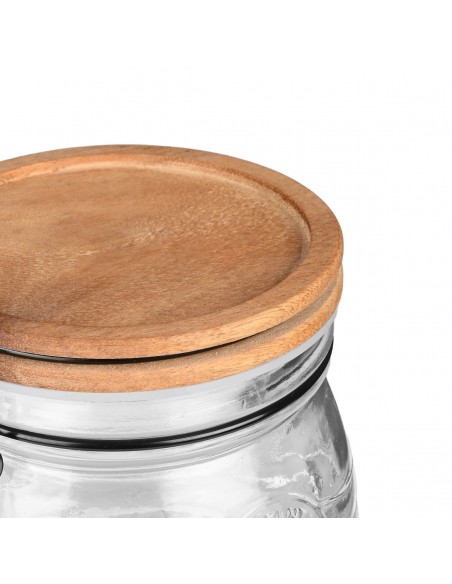 Γυάλινο Δοχείο Αποθήκευσης Allure 750ml Με Κλιπ Καπάκι εstia 01-23898