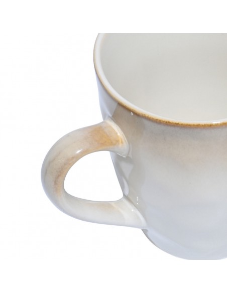 Κούπα Καφέ Vignette Stoneware 400ml εstia 07-24406 Ivory