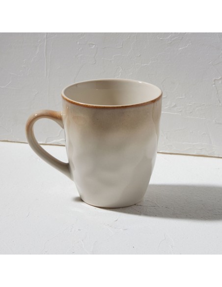 Κούπα Καφέ Vignette Stoneware 400ml εstia 07-24406 Ivory