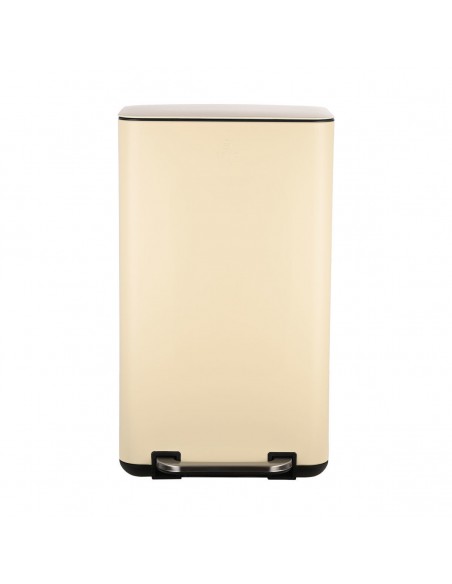 Κάδος Απορριμάτων Cubic Soft Close Ivory 30lt εstia 01-21009