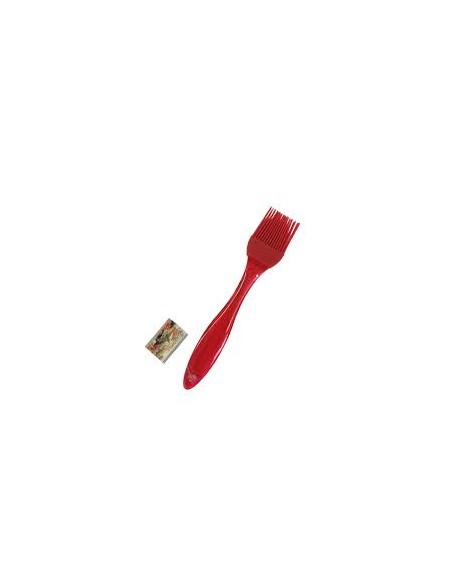 Πινέλο Σιλικόνης 20cm No19 Κόκκινο E-0048 Sidirela