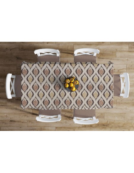 Τραπεζομάντηλο Αλέκιαστο 140X180 Dimcol Cyclops 460 Beige