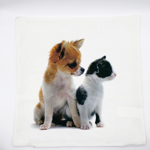 Διακοσμητική Μαξιλαροθήκη Vassiliadis Dog And Cat