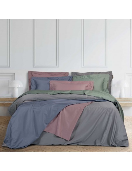 ΣΕΝΤΟΝΙ ME ΛΑΣΤΙΧΟ ΥΠΕΡΔΙΠΛΟ 160X200+35 GREENWICH POLO CLUB DUSTY BLUE 2253 ΜΠΛΕ
