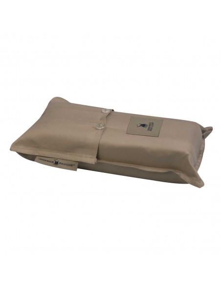 Σεντόνι Με Λάστιχο King 180X200+35 Γκρί Taupe 2258 Greenwich Polo Club