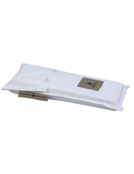 ΣΕΝΤΟΝΙ ME ΛΑΣΤΙΧΟ 160X200+35 ΥΠΕΡΔΙΠΛΟ GREENWICH POLO CLUB ROYAL WHITE 2251 ΛΕΥΚΟ