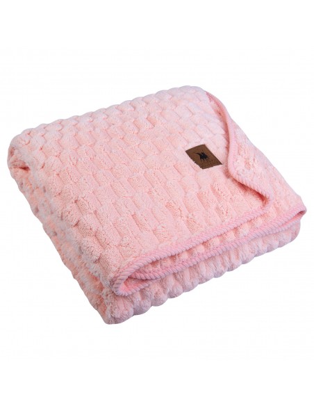 Κουβέρτα FLEECE 110X150 GREENWICH POLO CLUB ΒΑΒΥ 8848 PINK