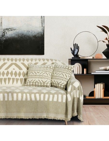 Ριχτάρι Τριθέσιο 180x300 Das Home 0276 Cream-Taupe