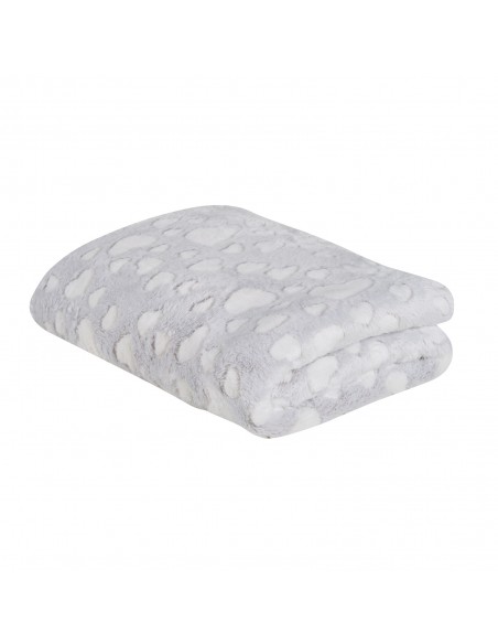 Κουβέρτα Fleece 75X100 RELAX DAS BABY 4909 LIGHT GREY