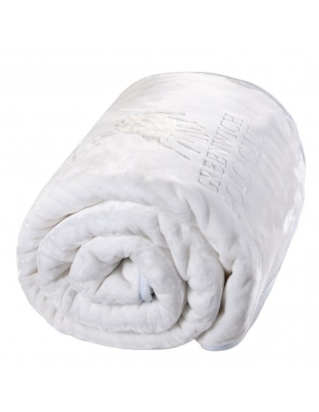 Κουβέρτα Velour Μονή 160X240 Greenwich Polo Club 3470 WHITE