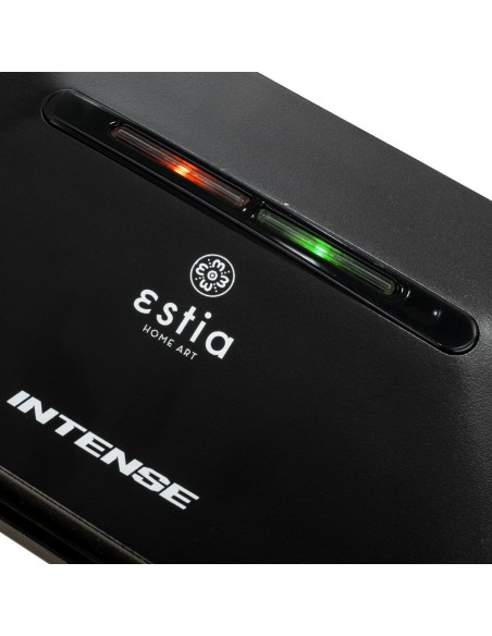 Τοστιέρα Intense Dark 2 Θέσεων 1300w Με Αντικολλητικές Πλάκες εstia 06-23645