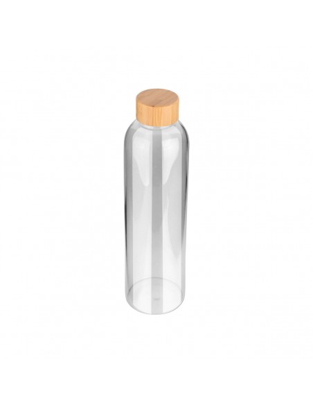 ΜΠΟΥΚΑΛΙ ΓΥΑΛΙΝΟ 1000ml ΜΕ ΚΑΠΑΚΙ BAMBOO ESTIA 01-21856