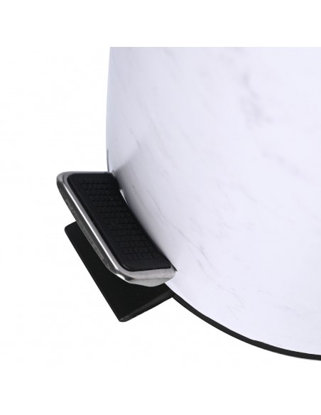 ΧΑΡΤΟΔΟΧΕΙΟ ΜΠΑΝΙΟΥ MARBLE SOFT CLOSE 5lt ESTIA 02-22020