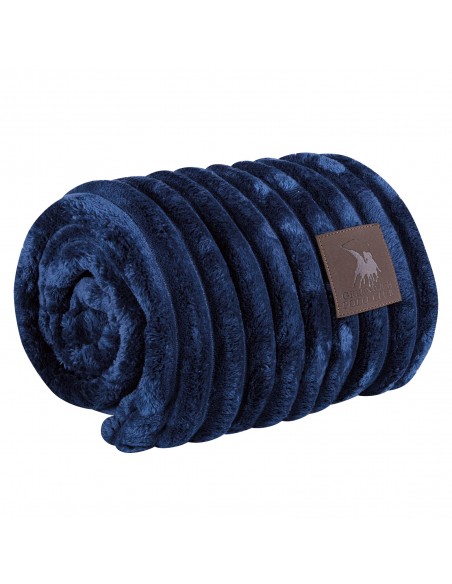 Κουβέρτα Καναπέ Fleece  130Χ170 Greenwich Polo Club 3487 BLUE