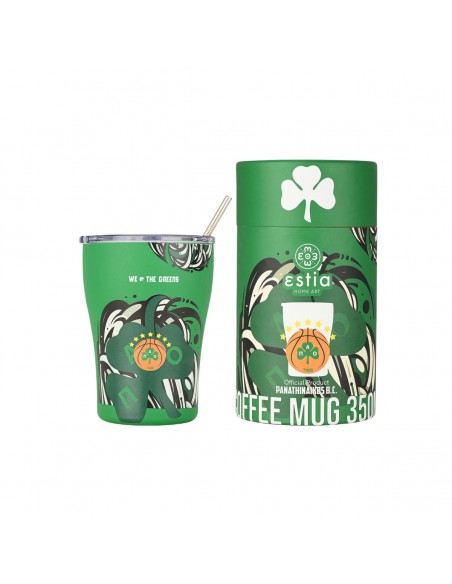 Θερμός Coffee Mug Panathinaikos BC Edition We The Greens 350ml ESTIA 00-27247