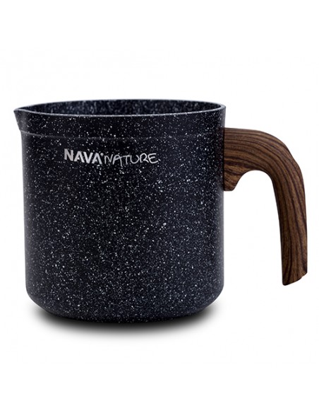 Γαλατιέρα Nature με αντικολλητική επίστρωση stone 11cm NAVA